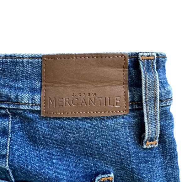 J. Crew Mercantile High Rise Cropped Wide-leg Jeans - Size 35 - Picture 4 of 5